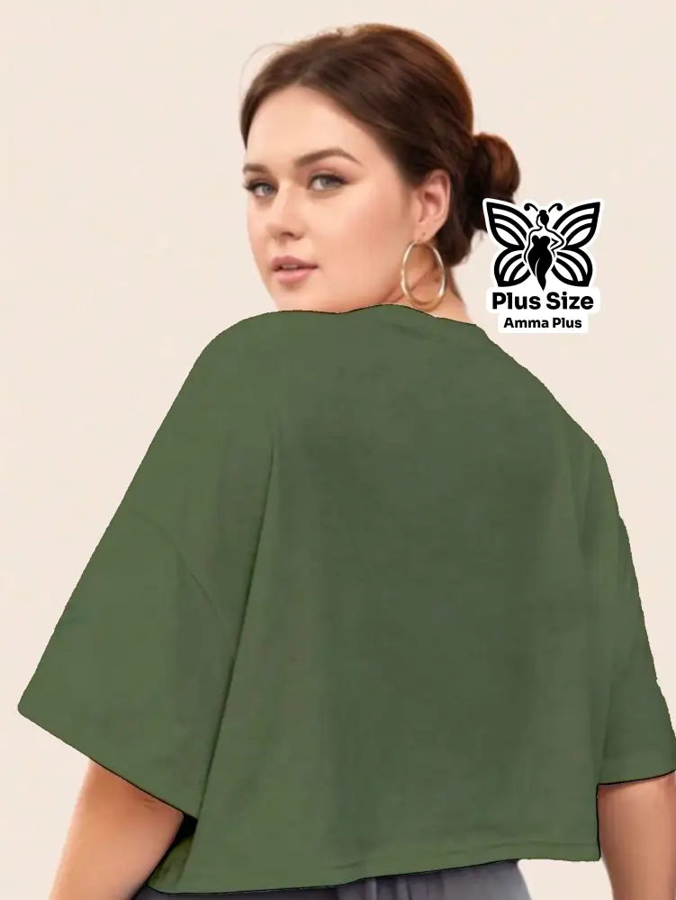 Blusa Oversize Estampada New York Casual Plus Size - Amma Plus